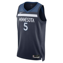 Anthony Edwards Minnesota Timberwolves Unisex Swingman Jersey Icon Edition Navy - NBA