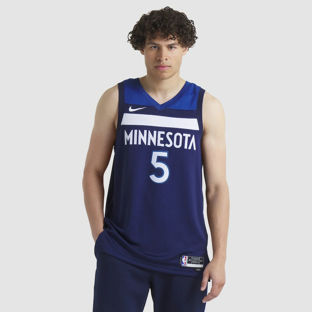 Anthony Edwards Minnesota Timberwolves Unisex Swingman Jersey Icon Edition Navy - NBA