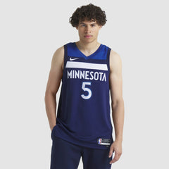 Anthony Edwards Minnesota Timberwolves Unisex Swingman Jersey Icon Edition Navy - NBA