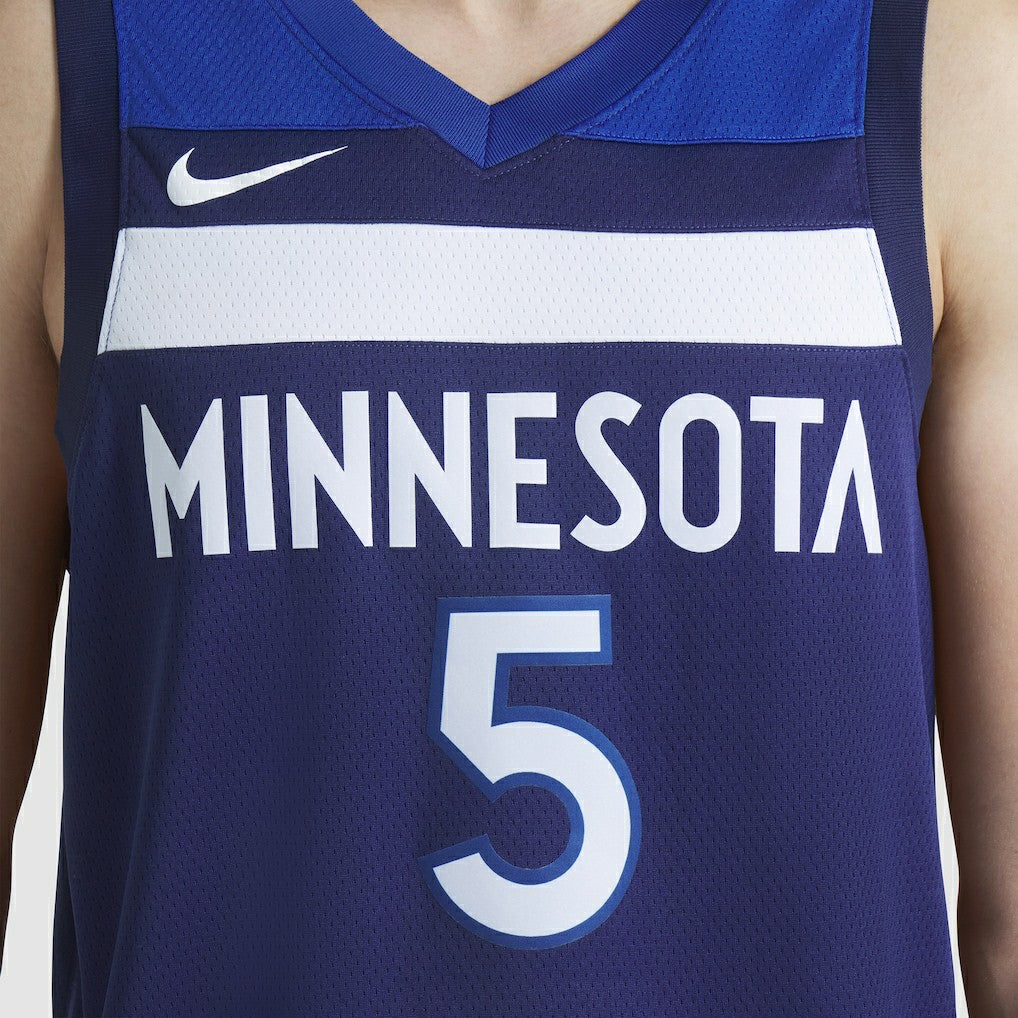 Anthony Edwards Minnesota Timberwolves Unisex Swingman Jersey Icon Edition Navy - NBA