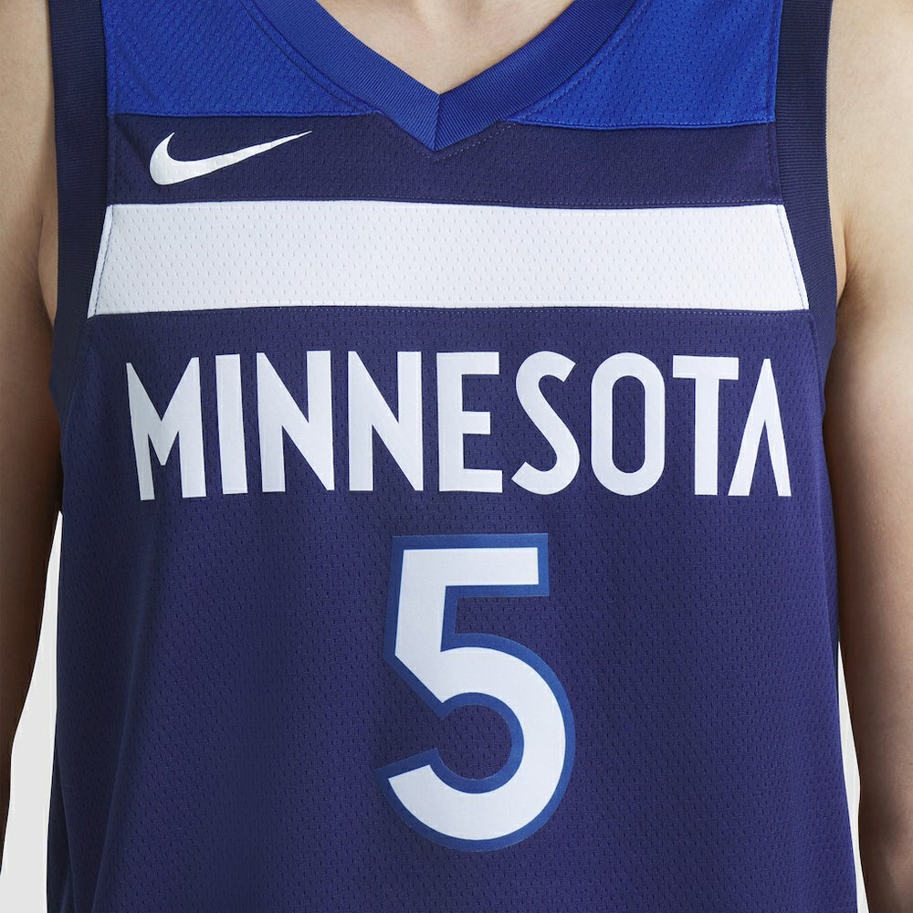 Anthony Edwards Minnesota Timberwolves Unisex Swingman Jersey Icon Edition Navy - NBA