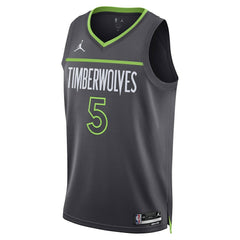 Anthony Edwards Minnesota Timberwolves Jordan Brand Unisex Swingman Jersey Statement Edition Charcoal - NBA