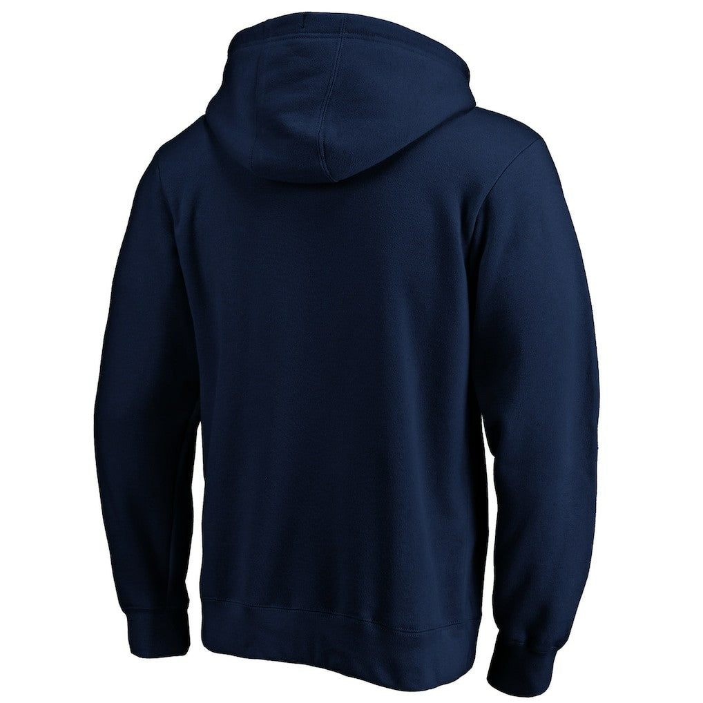 San Francisco 49ers Banner Wave Pullover Hoodie Navy | NFL