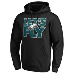 Philadelphia Eagles Hometown Collection Let's Fly Pullover Hoodie Black | NFL