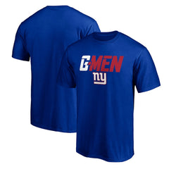 New York Giants Hometown Collection G-Men T-Shirt Royal | NFL
