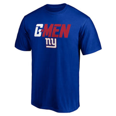New York Giants Hometown Collection G-Men T-Shirt Royal | NFL