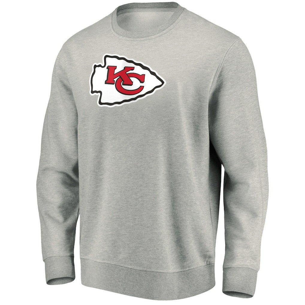Kansas City Chiefs Pullover Sweatshirt Gray | NFL