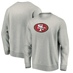 San Francisco 49ers Pullover Sweatshirt Gray | NFL