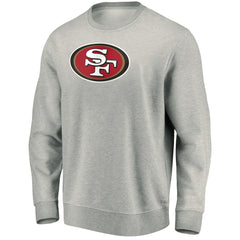 San Francisco 49ers Pullover Sweatshirt Gray | NFL