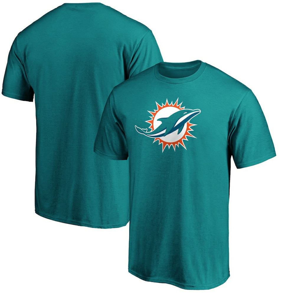 Miami Dolphins Primary Logo T-Shirt Aqua | Fanatics