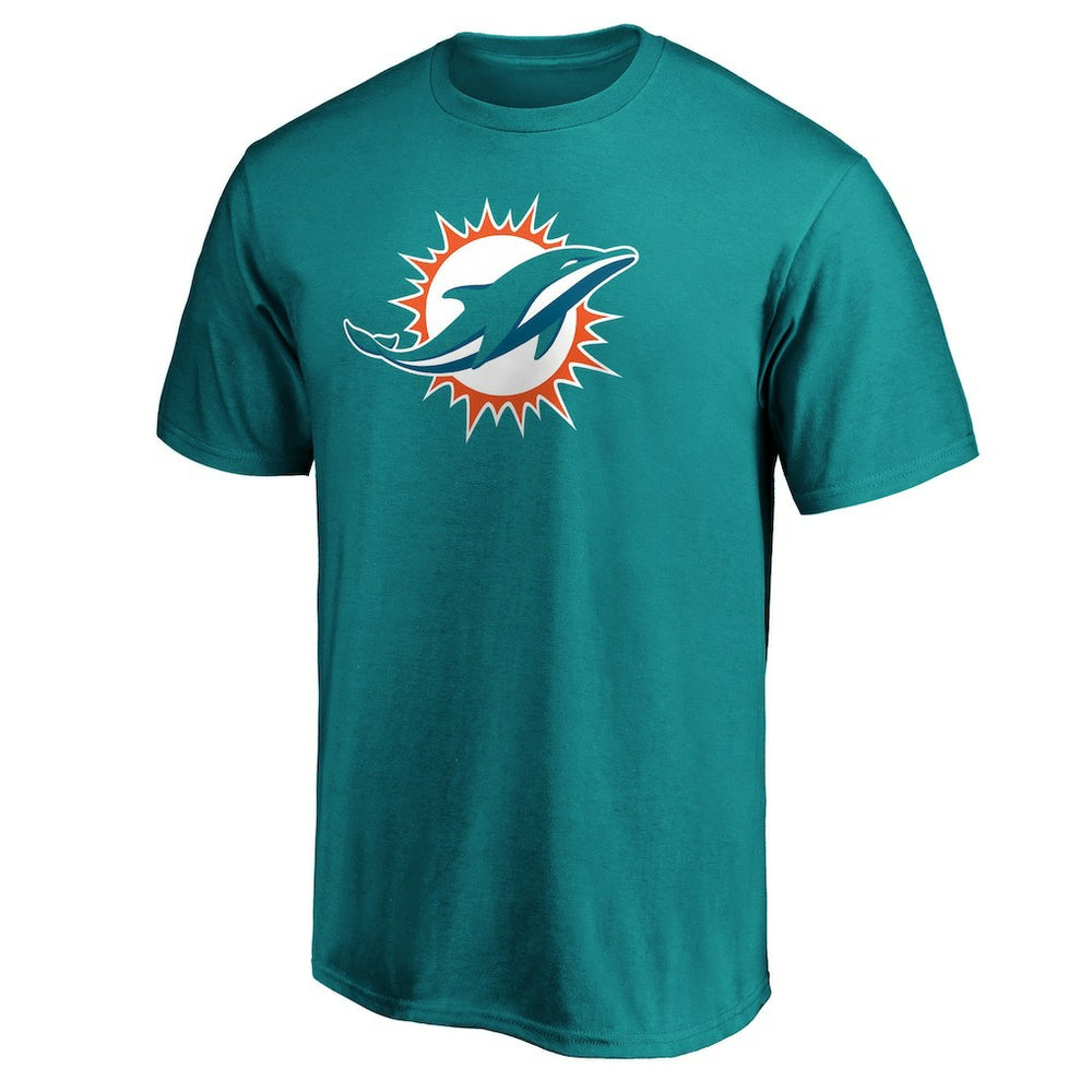 Miami Dolphins Primary Logo T-Shirt Aqua | Fanatics