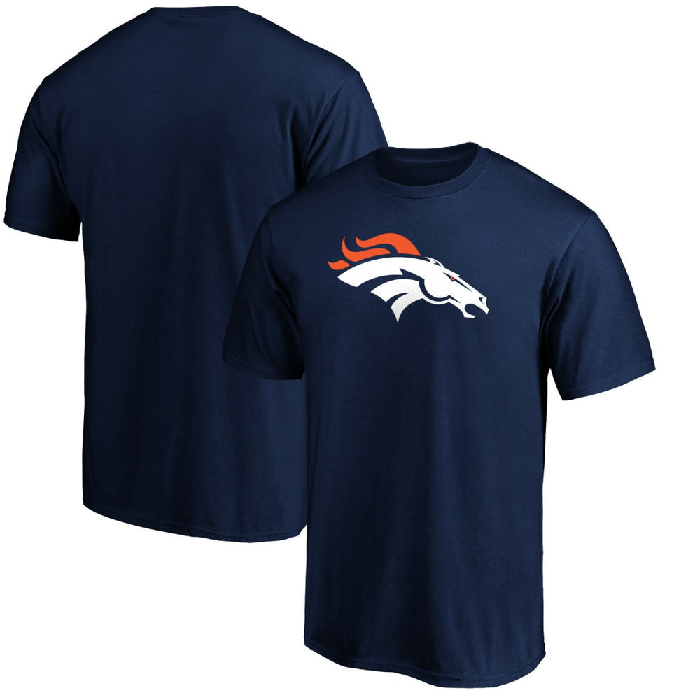 Denver Broncos Primary Logo T-Shirt Navy | Fanatics