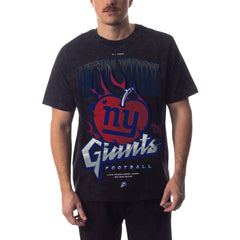 New York Giants The Wild Collective Unisex Tour Band T-Shirt Black | NFL