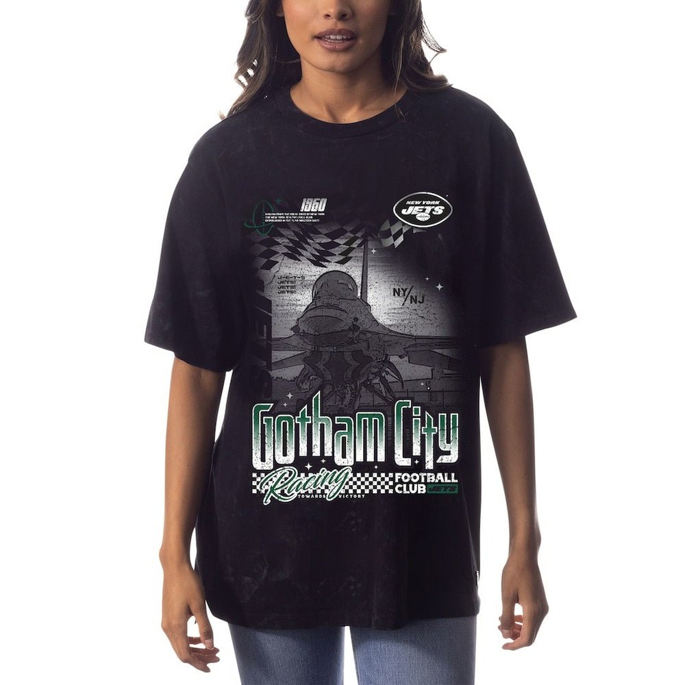 New York Jets The Wild Collective Unisex Tour Band T-Shirt Black | NFL