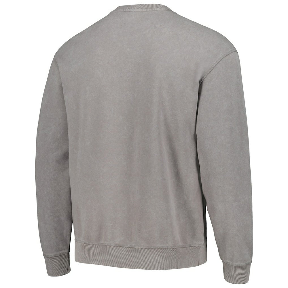 Indianapolis Colts The Wild Collective Unisex Distressed Pullover Sweatshirt Gray | NFL