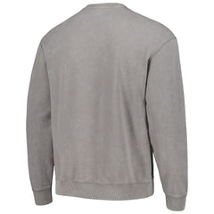Indianapolis Colts The Wild Collective Unisex Distressed Pullover Sweatshirt Gray | NFL