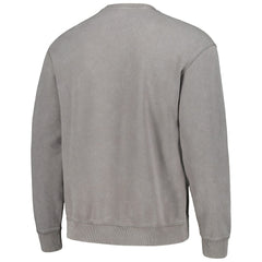 Cincinnati Bengals The Wild Collective Unisex Distressed Pullover Sweatshirt Gray | NFL