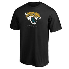 Jacksonville Jaguars Team Lockup T-Shirt Black | NFL