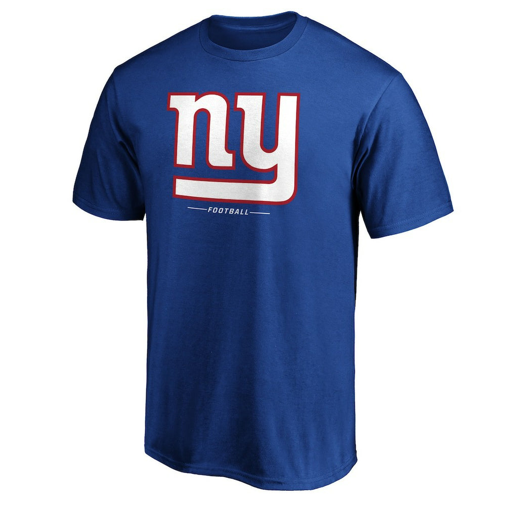 New York Giants Team Lockup T-Shirt Royal | NFL