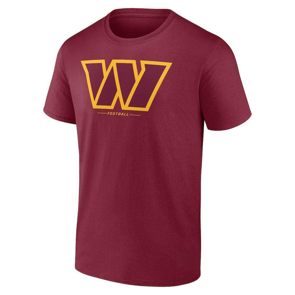 Washington Commanders Team Lockup T-Shirt Burgundy | NFL