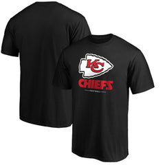 Kansas City Chiefs Team Lockup T-Shirt Black | NFL