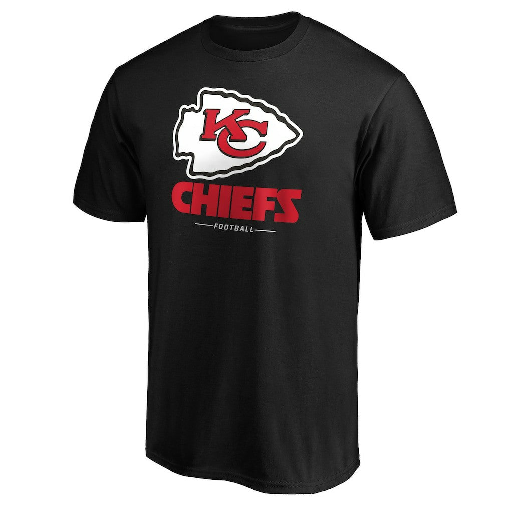 Kansas City Chiefs Team Lockup T-Shirt Black | NFL