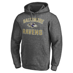 Baltimore Ravens Victory Arch Pullover Hoodie Charcoal | NFL