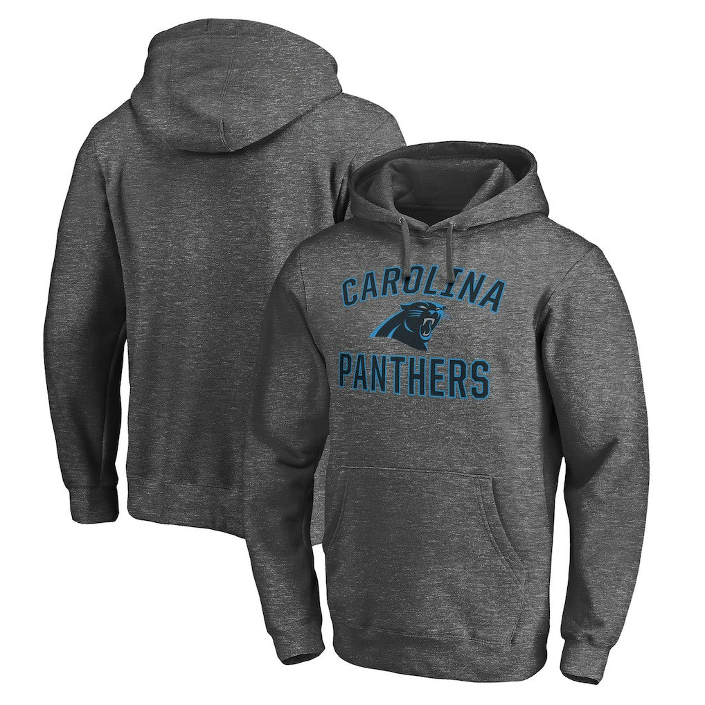 Carolina Panthers Victory Arch Pullover Hoodie Charcoal | NFL