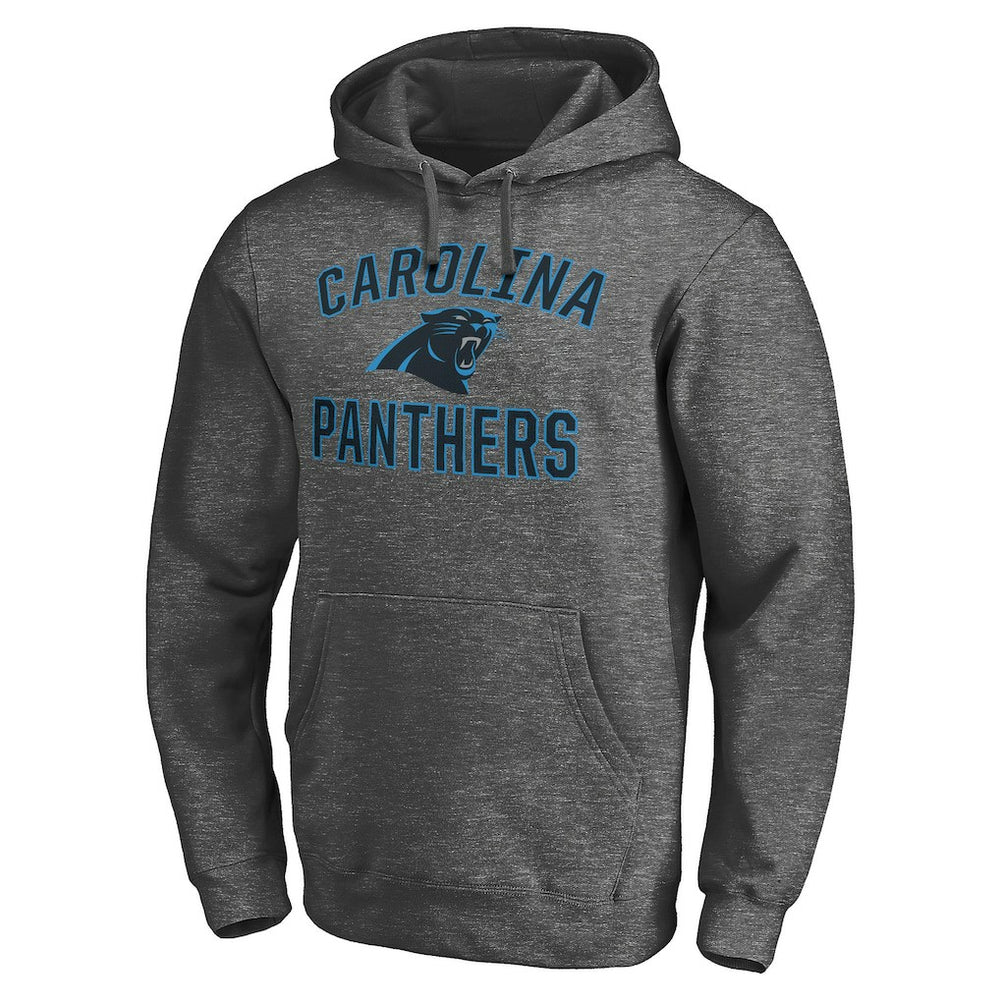 Carolina Panthers Victory Arch Pullover Hoodie Charcoal | NFL