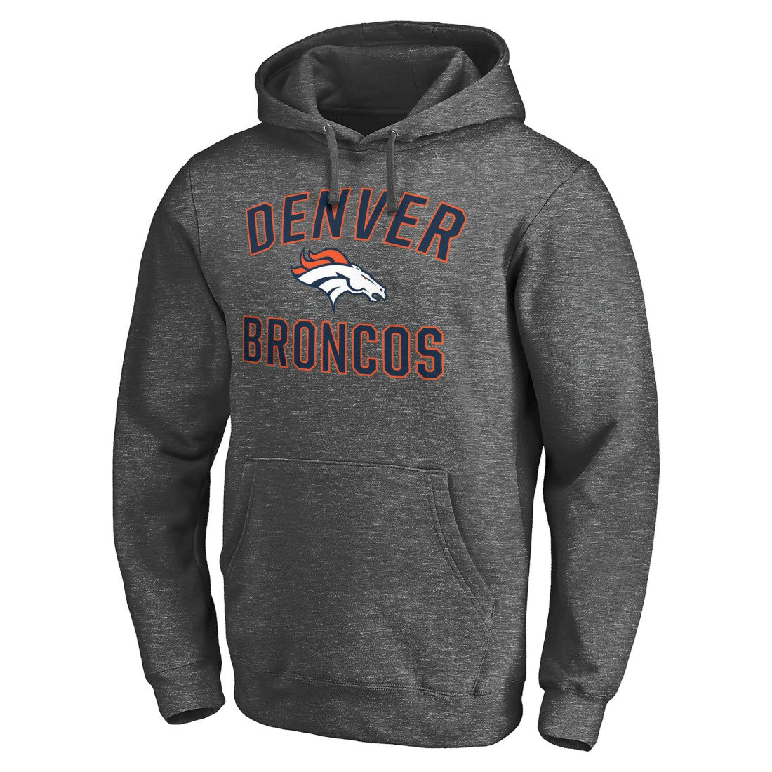 Denver Broncos Victory Arch Pullover Hoodie Charcoal | NFL