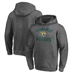Jacksonville Jaguars Victory Arch Pullover Hoodie Charcoal | NFL