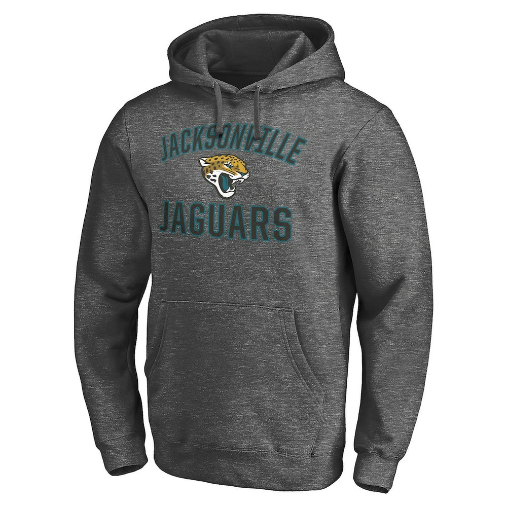 Jacksonville Jaguars Victory Arch Pullover Hoodie Charcoal | NFL