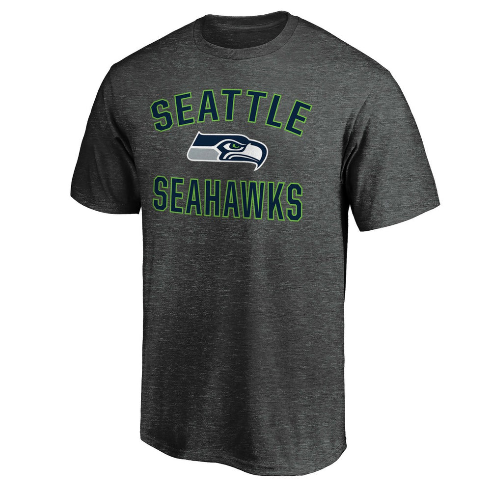 Seattle Seahawks Victory Arch T-Shirt Heather Charcoal | Fanatics