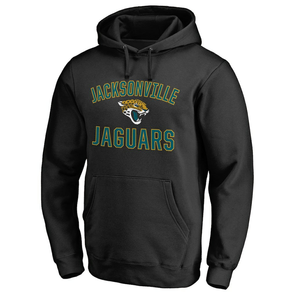 Jacksonville Jaguars Victory Arch Pullover Hoodie Black | NFL