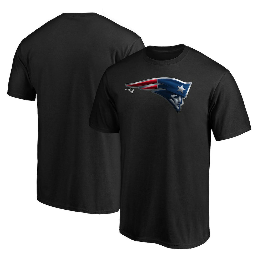 New England Patriots Midnight Mascot Team Logo T-Shirt Black | NFL