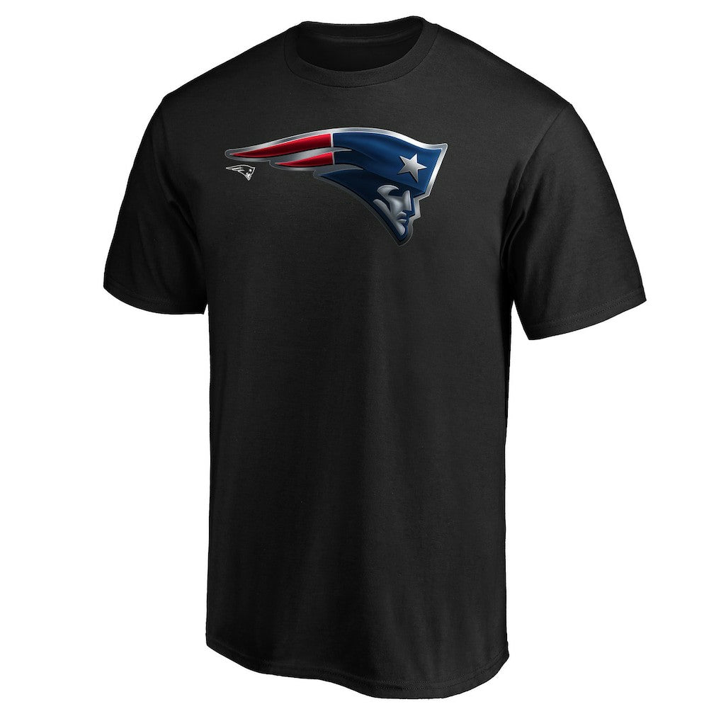 New England Patriots Midnight Mascot Team Logo T-Shirt Black | NFL