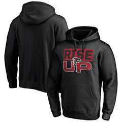 Atlanta Falcons Hometown Collection Sweep Pullover Hoodie Black | NFL
