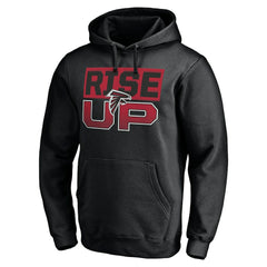 Atlanta Falcons Hometown Collection Sweep Pullover Hoodie Black | NFL