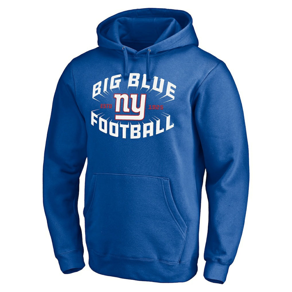 New York Giants Hometown Collection Sweep Pullover Hoodie Royal | NFL