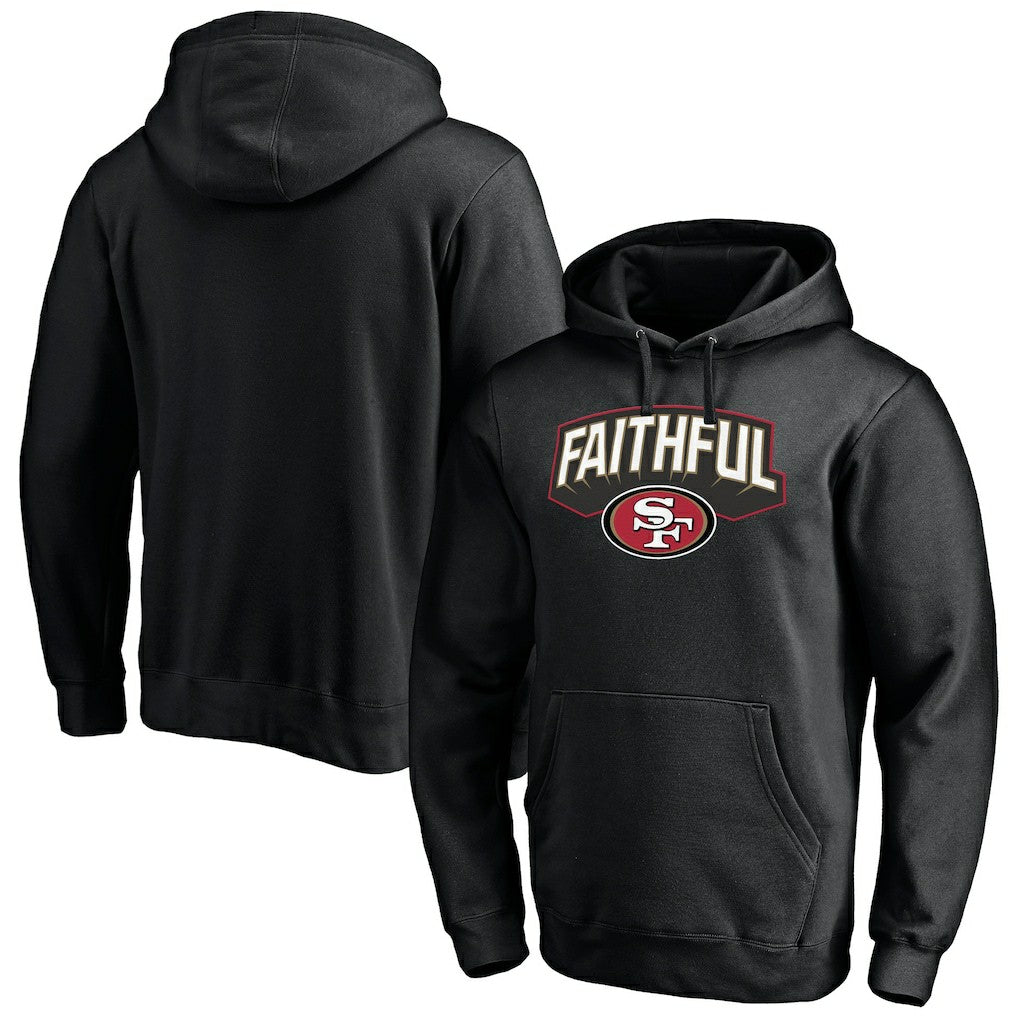 San Francisco 49ers Hometown Collection Sweep Pullover Hoodie Black | NFL