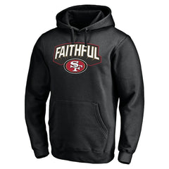San Francisco 49ers Hometown Collection Sweep Pullover Hoodie Black | NFL