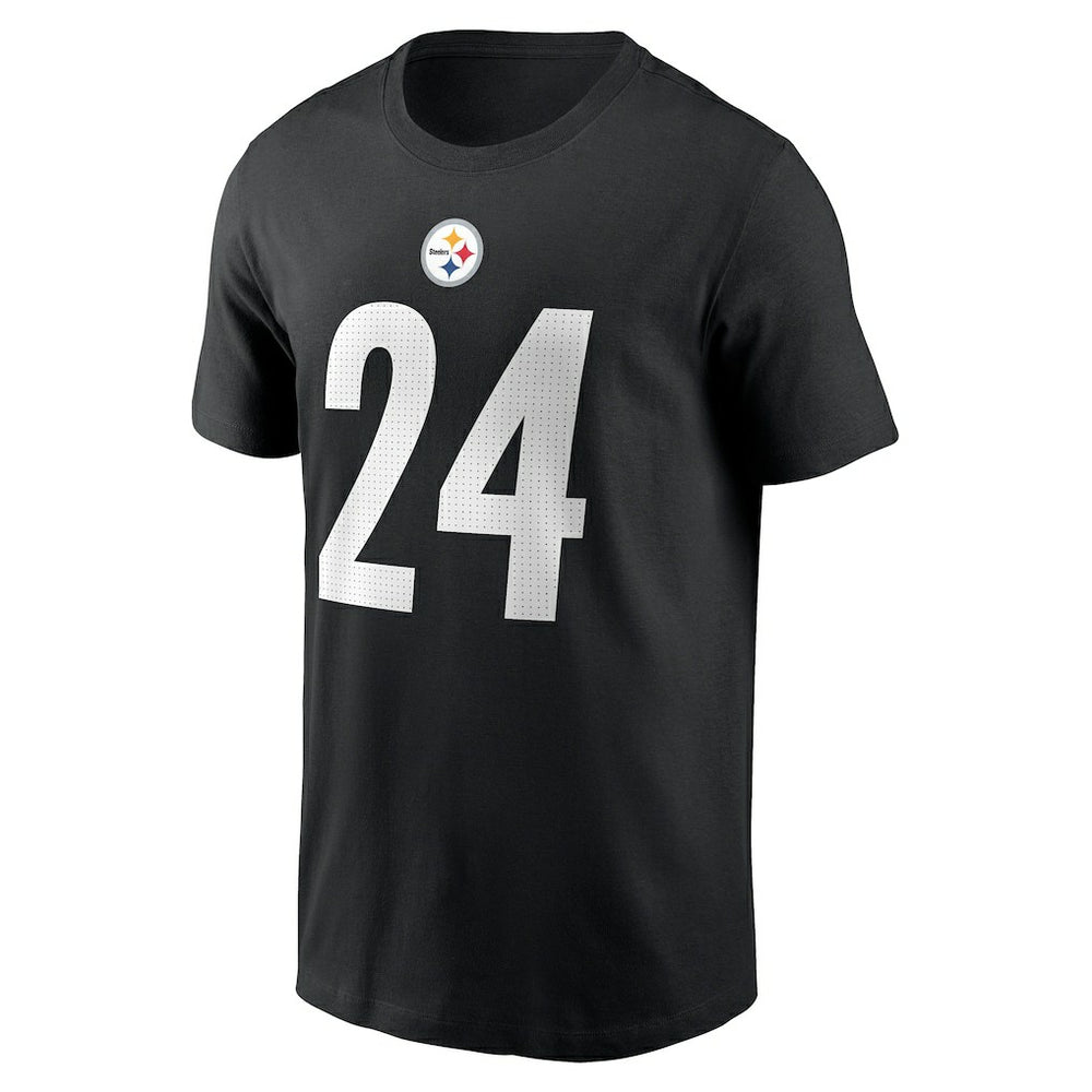 Joey Porter Jr. Pittsburgh Steelers Player Name & Number T-Shirt Black | Nike for Sale