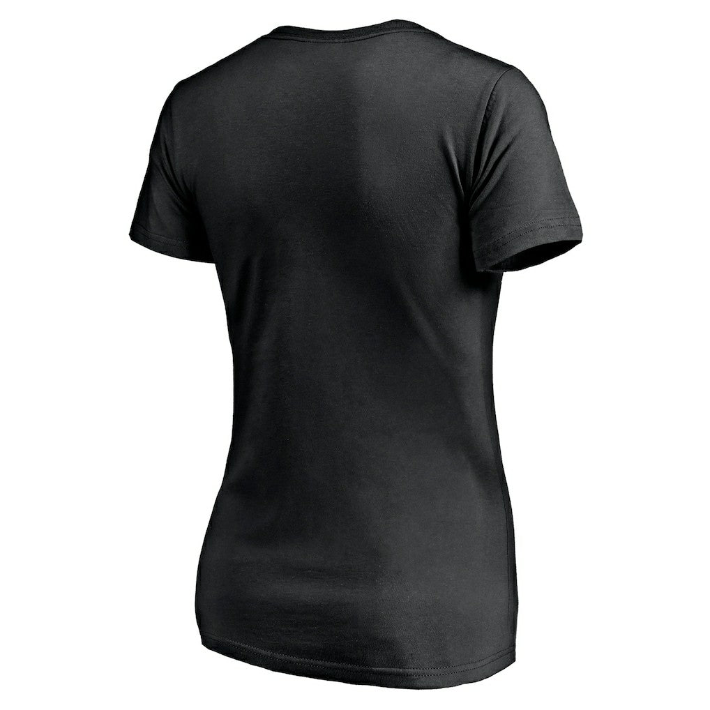 New Orleans Saints Women's Hometown Collection V-Neck T-Shirt Black | NFL