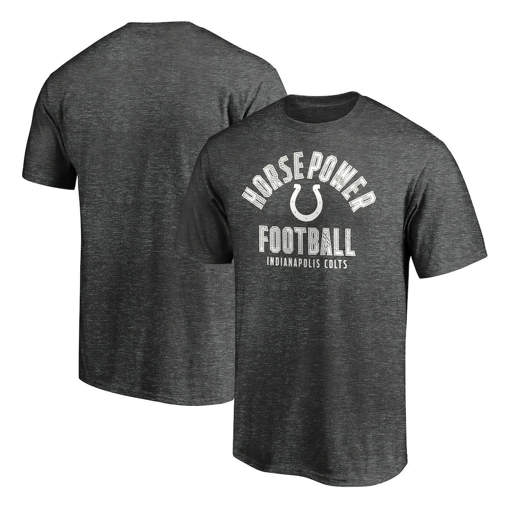 Indianapolis Colts Nickname Arc T-Shirt Charcoal | NFL