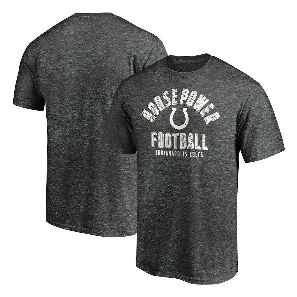 Indianapolis Colts Nickname Arc T-Shirt Charcoal | NFL