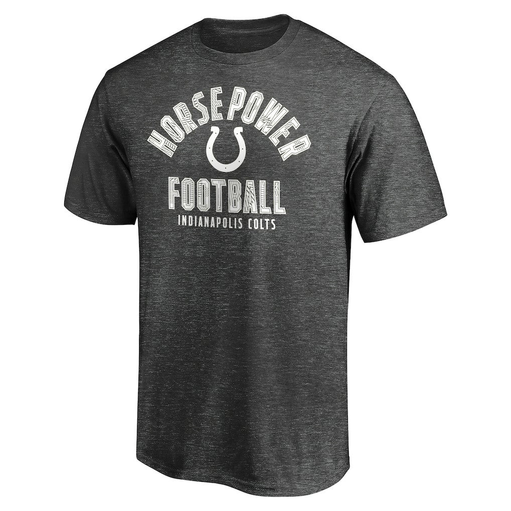 Indianapolis Colts Nickname Arc T-Shirt Charcoal | NFL