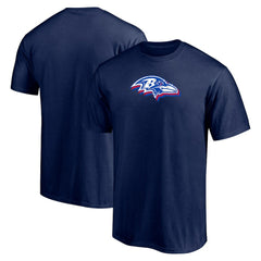 Baltimore Ravens Red White and Team T-Shirt Navy | NFL