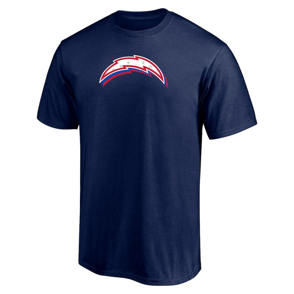 Los Angeles Chargers Red White and Team T-Shirt Navy | NFL
