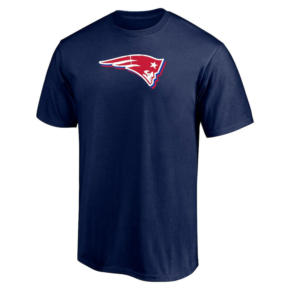 New England Patriots Red White and Team T-Shirt Navy | NFL