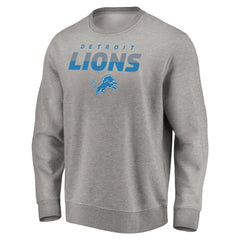 Detroit Lions Elevate Play Pullover Sweatshirt Gray | NFL